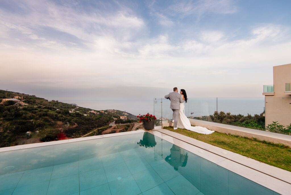 Ashley & Dereck elopement in Heraklion Crete